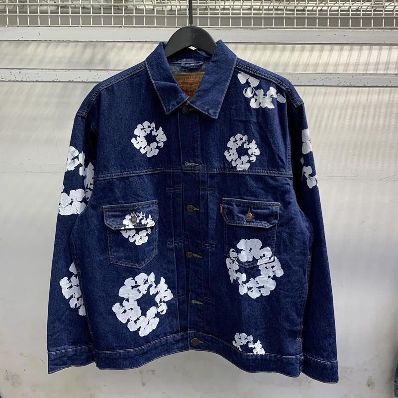 mens denim tears suit