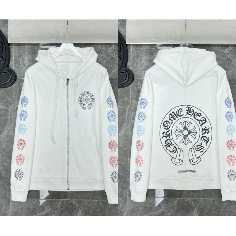 Chrome Hearts Zip-Up Jacket