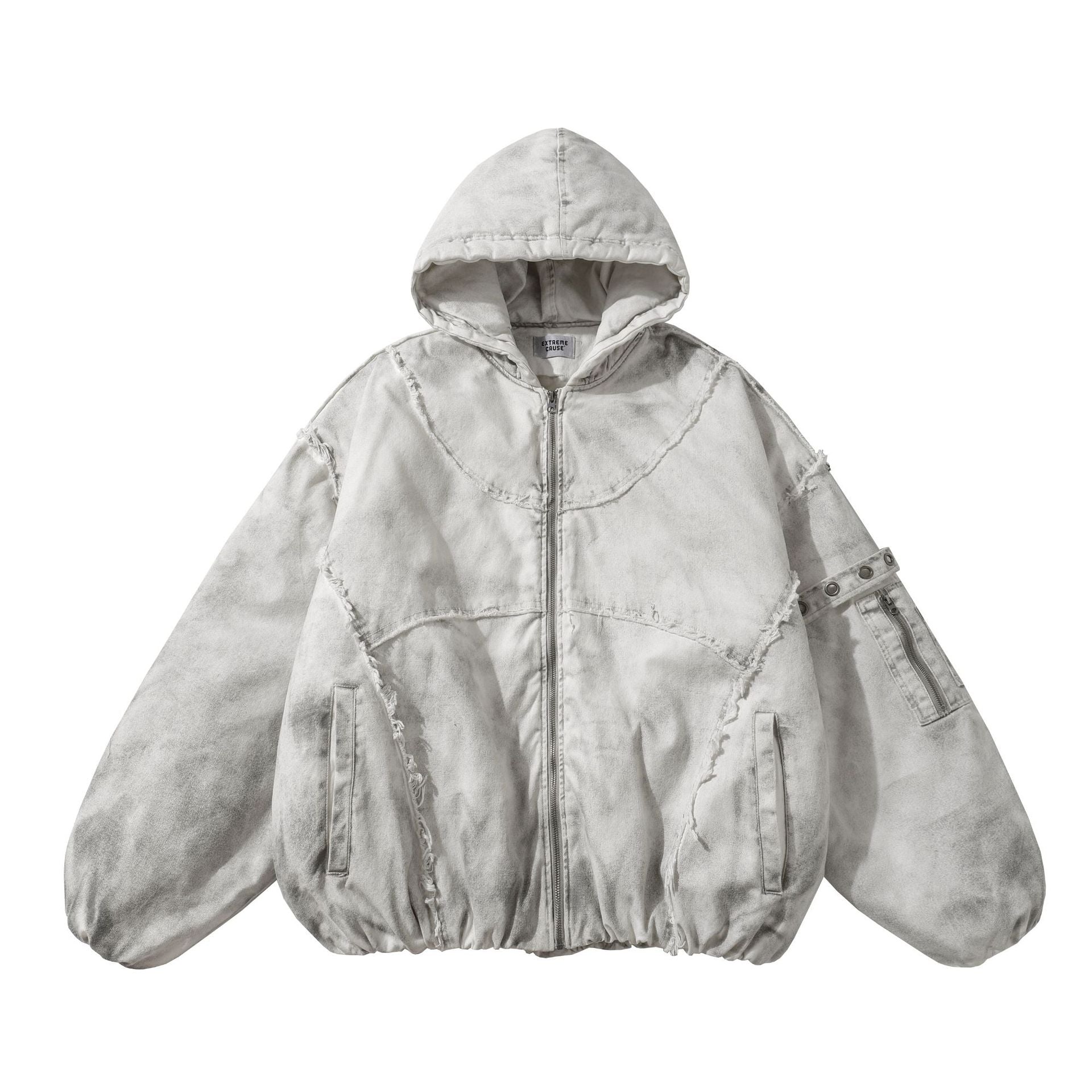 cotton hooded jacket