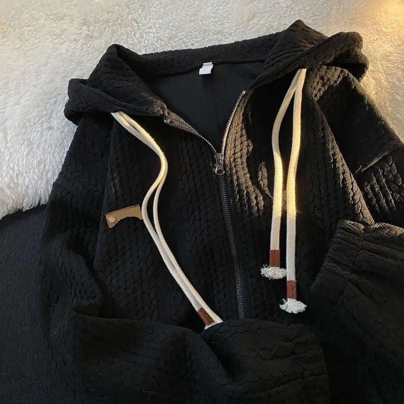 Women Zip Up Casual Hoodie