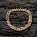 Silver & ziroconia Cuban chain