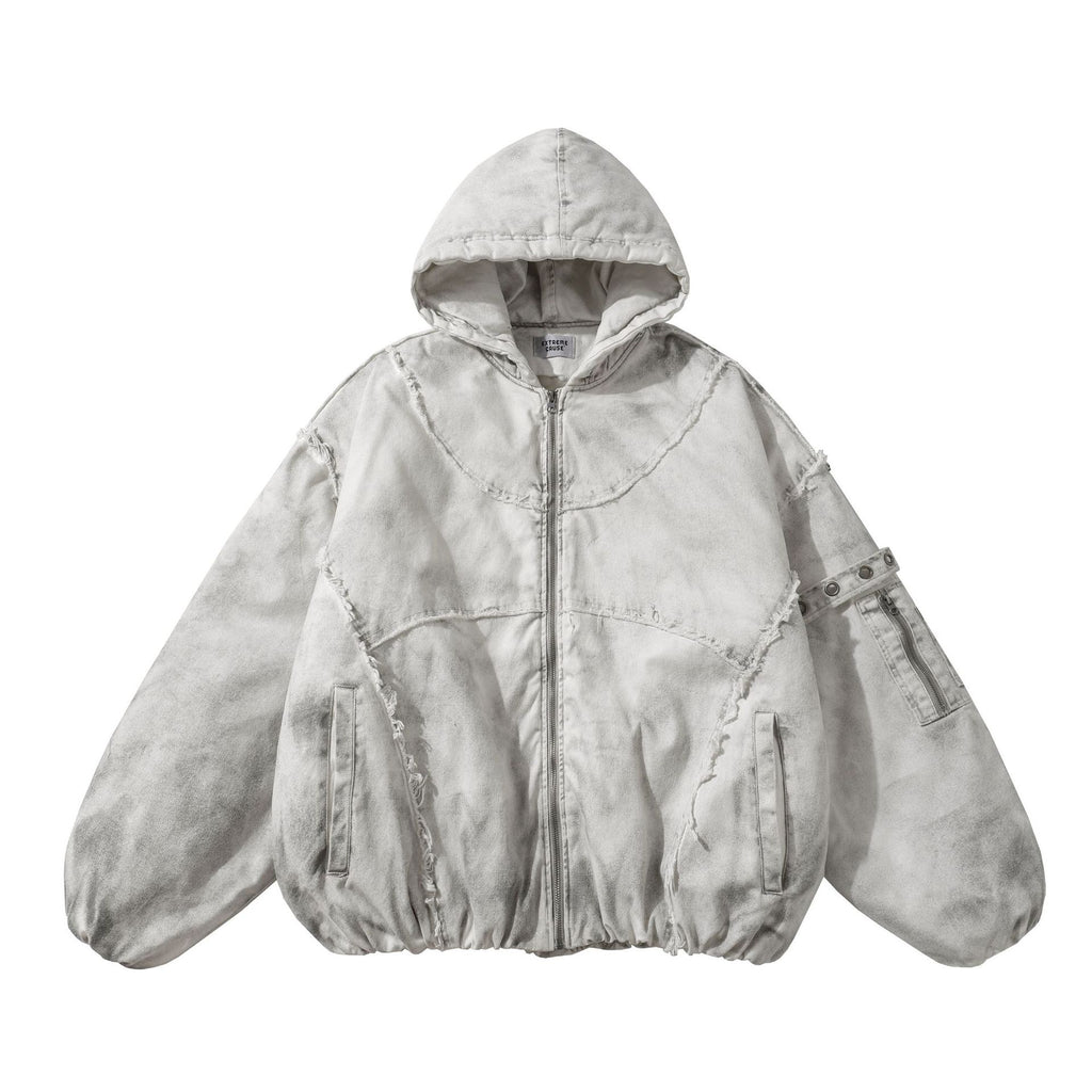 cotton hooded jacket