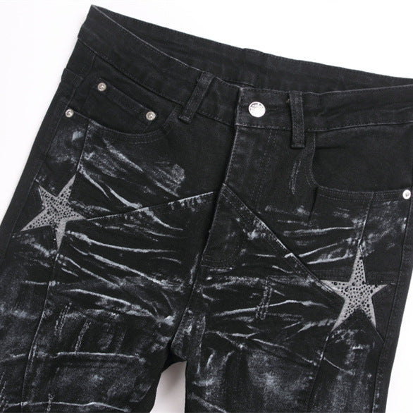 Shenxun Micro Horned Jeans