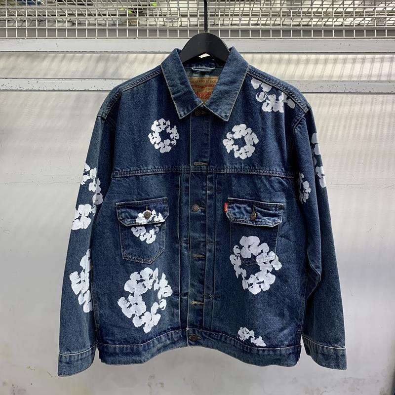 mens denim tears suit