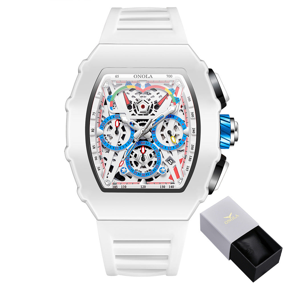 Multifunctional Waterproof Quartz Watch