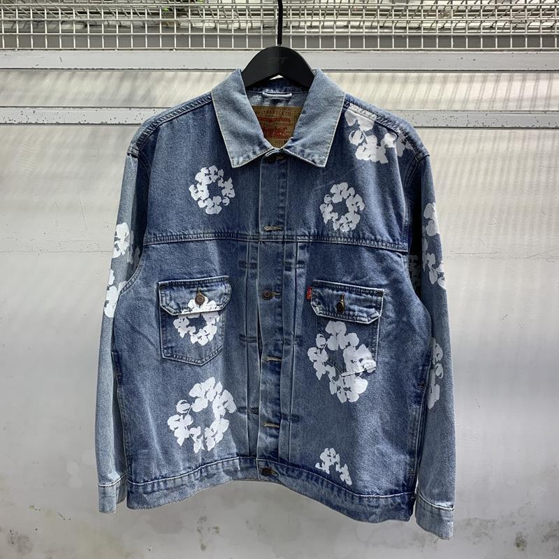 mens denim tears suit