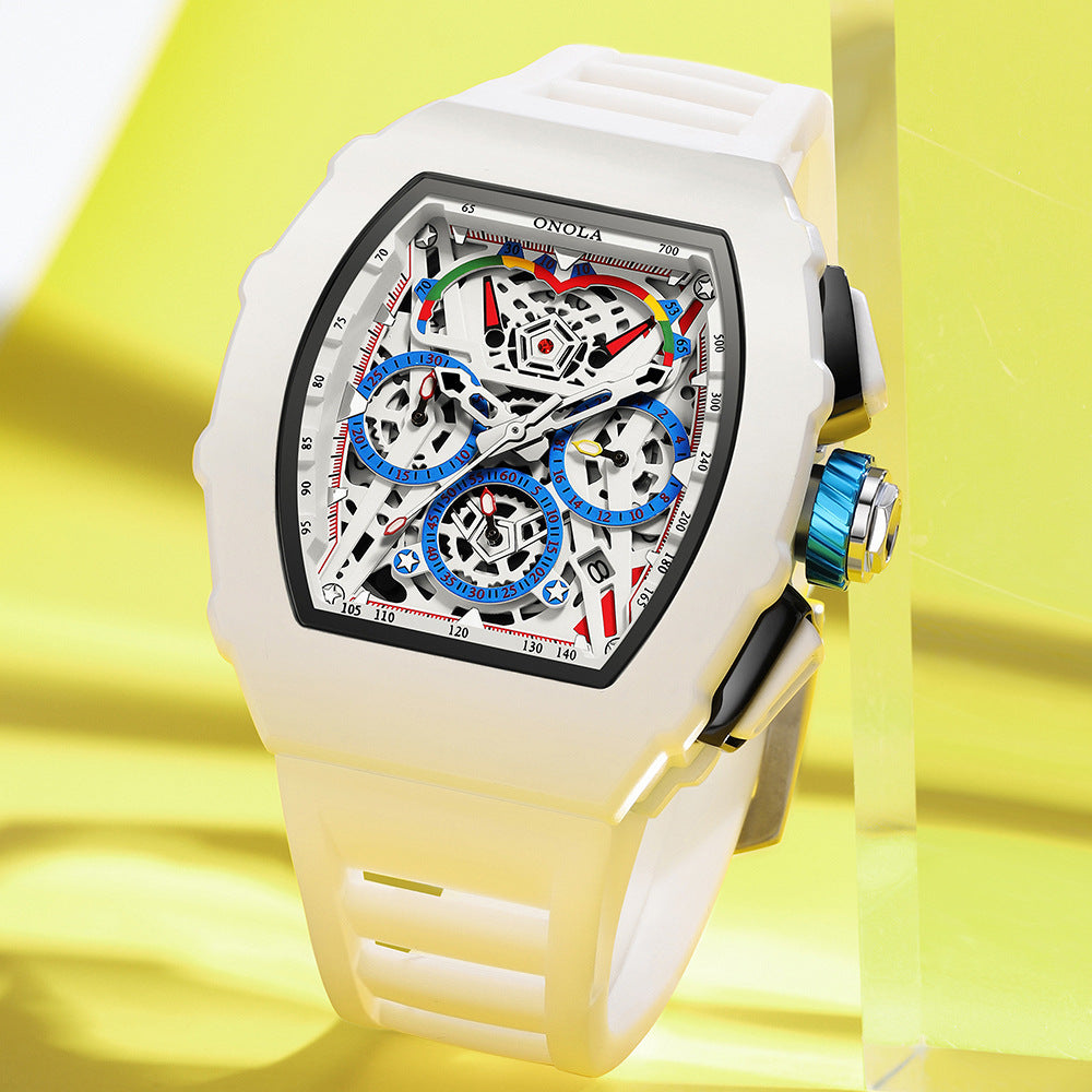 Multifunctional Waterproof Quartz Watch