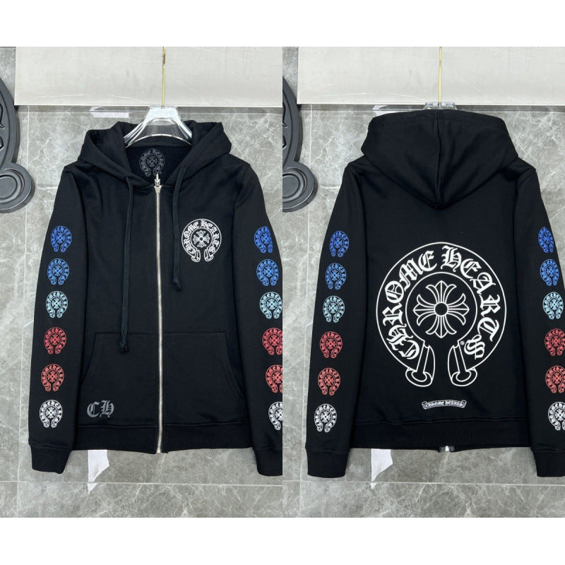 Chrome Hearts Zip-Up Jacket