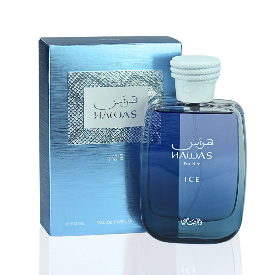 Hawas For Men - Eau De Parfum Spray 100ML (3.4 Oz), Premium Arabian Perfume For Men & Women