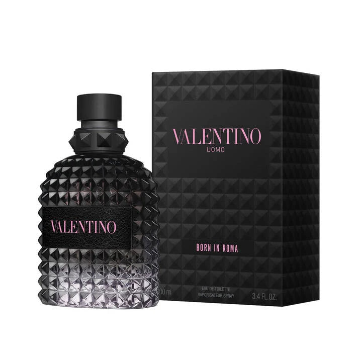 Valentino Uomo Born In Roma , 3.4 Oz EDT Spray